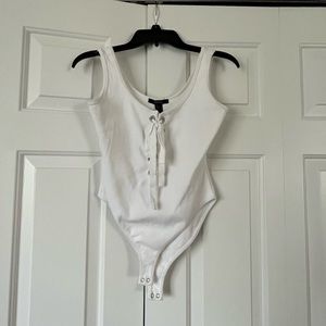 Forever21 tie bodysuit